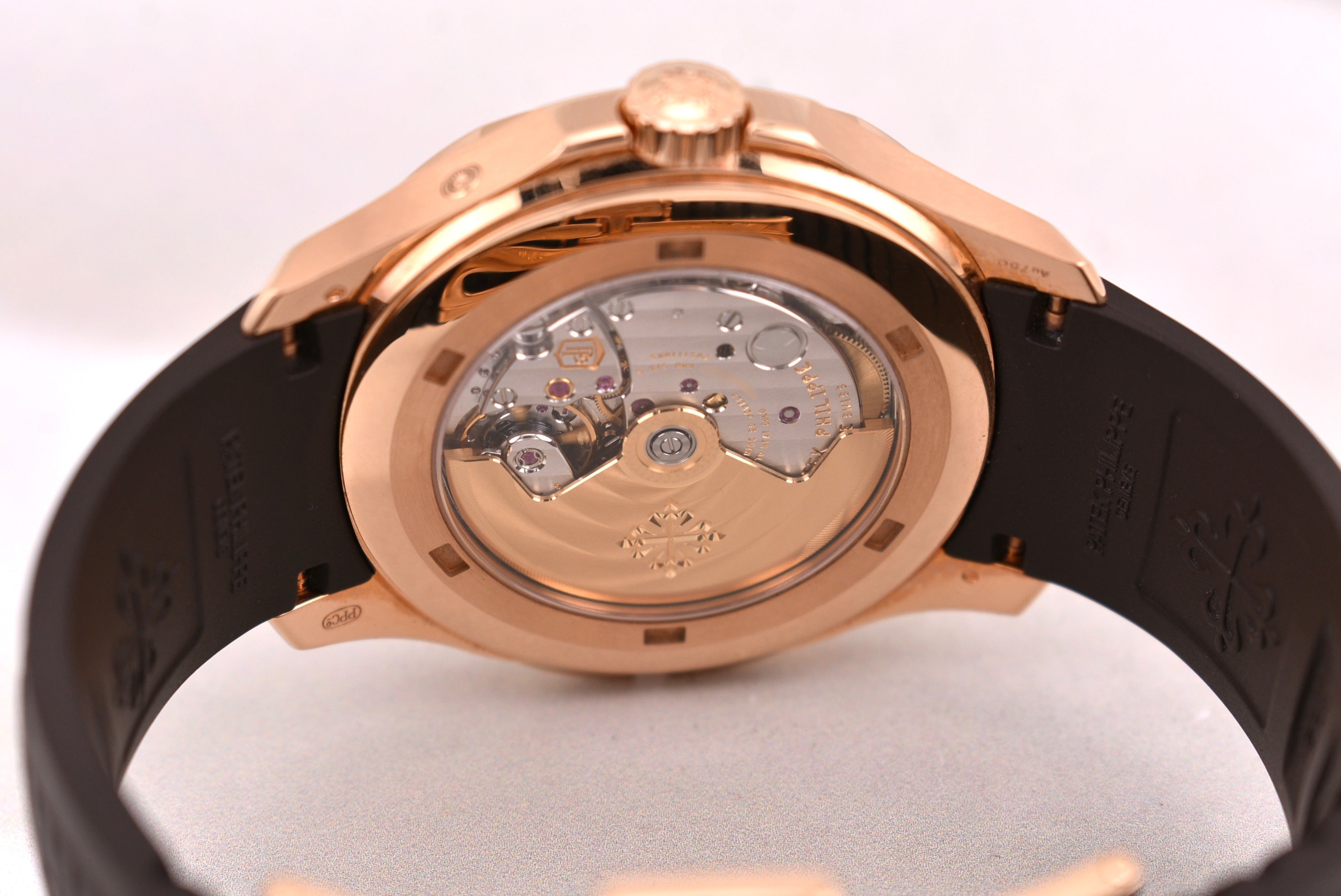 Patek Philippe Aquanaut Travel Time Rose Gold Chocolate Dial 5164R 2018