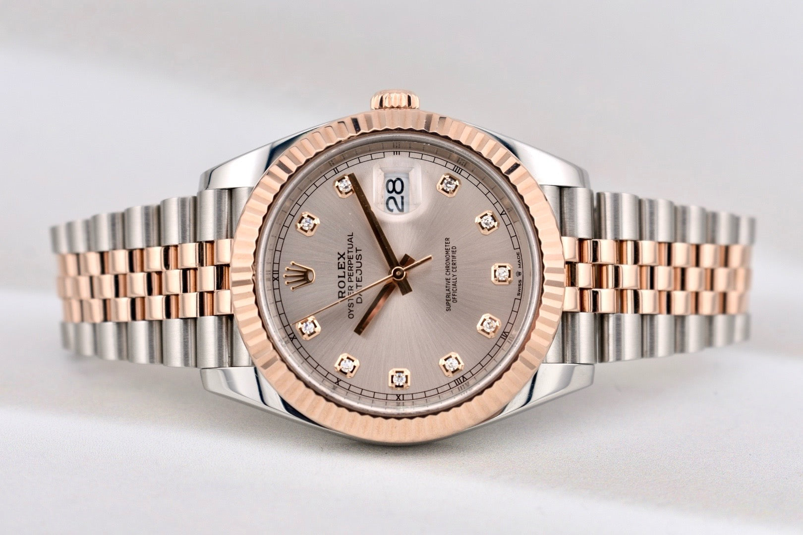 Rolex Datejust 41 Sundust Diamond Dial 126331 2022