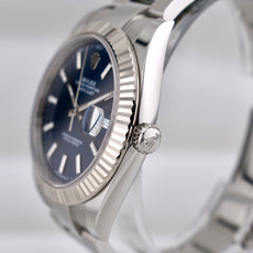 Rolex Datejust 41 Blue Dial Oyster Band 126334 2025