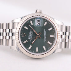 Rolex Datejust 31 Mint Green Index Dial 278274 2025