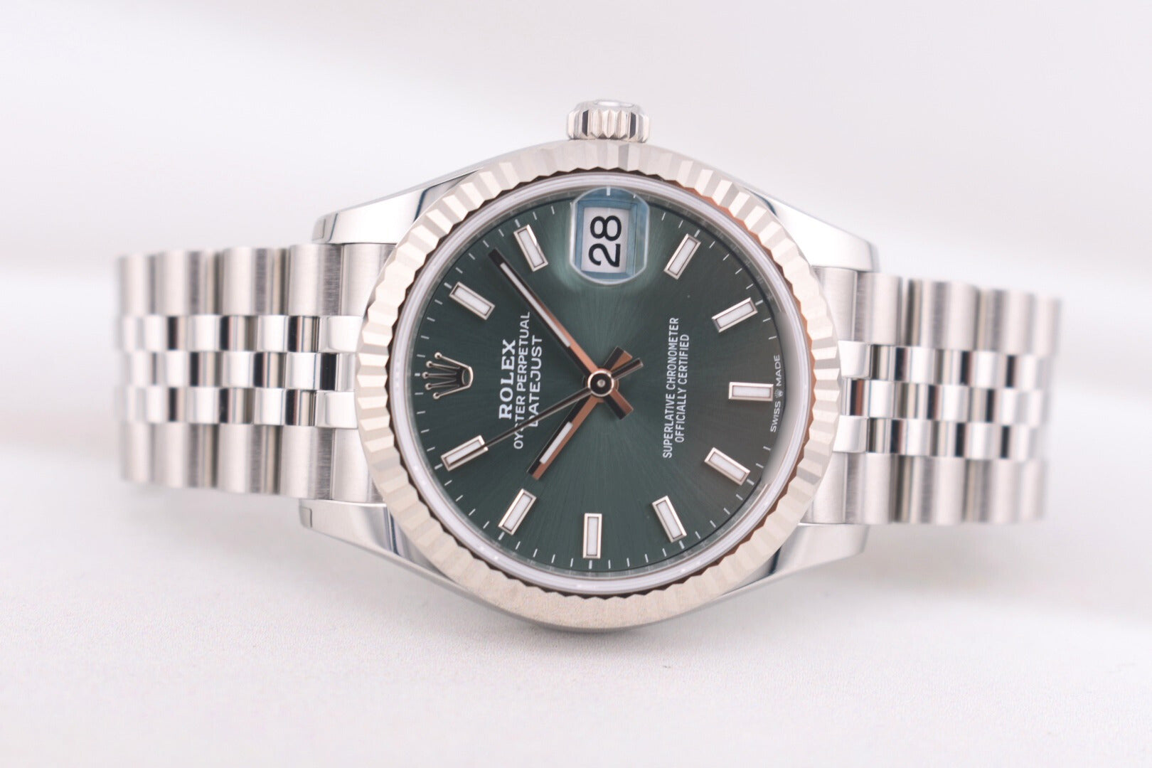 Rolex Datejust 31 Mint Green Index Dial 278274 2025