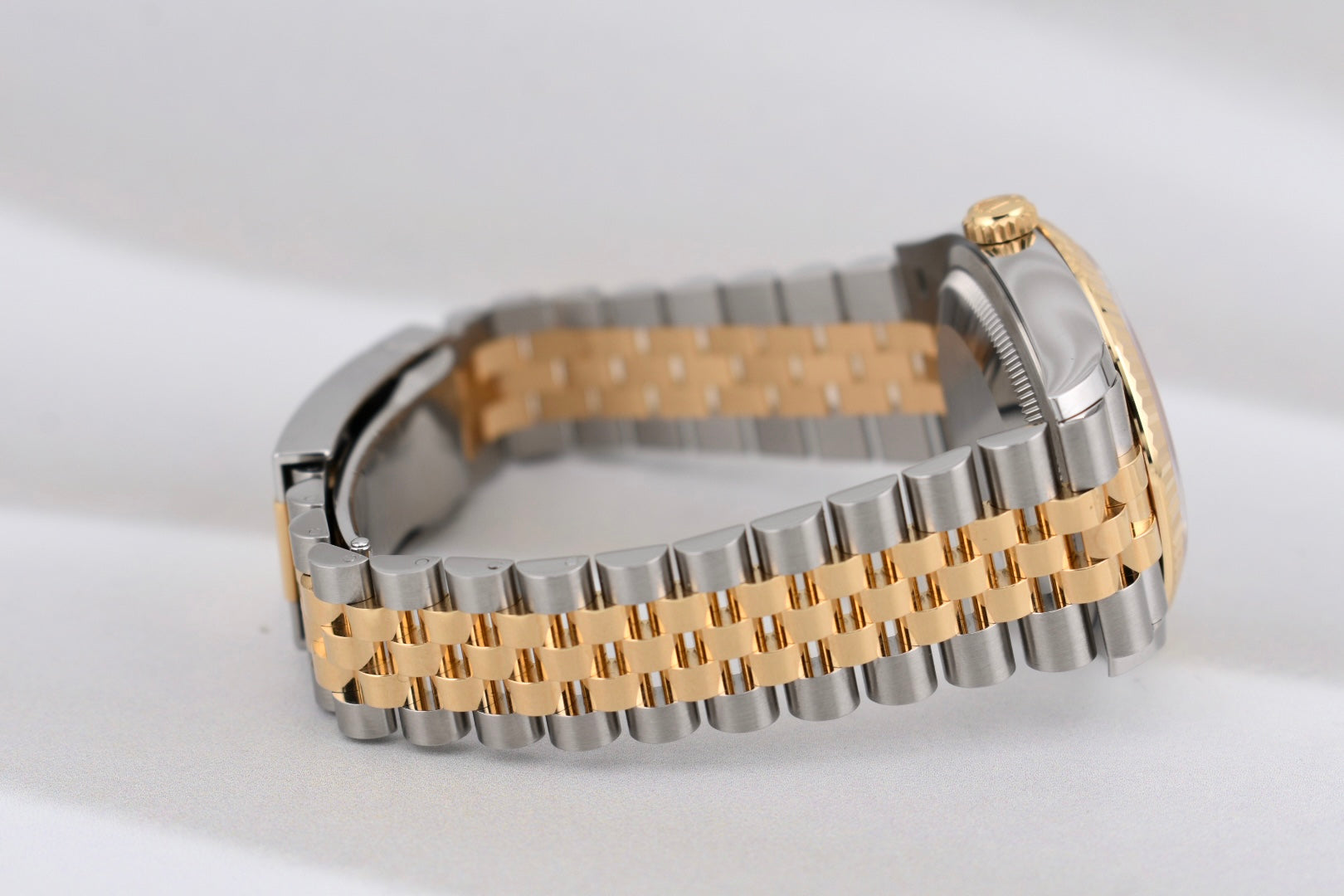 Rolex Datejust 36 Two Tone Yellow Gold White Roman Dial 126233 2025