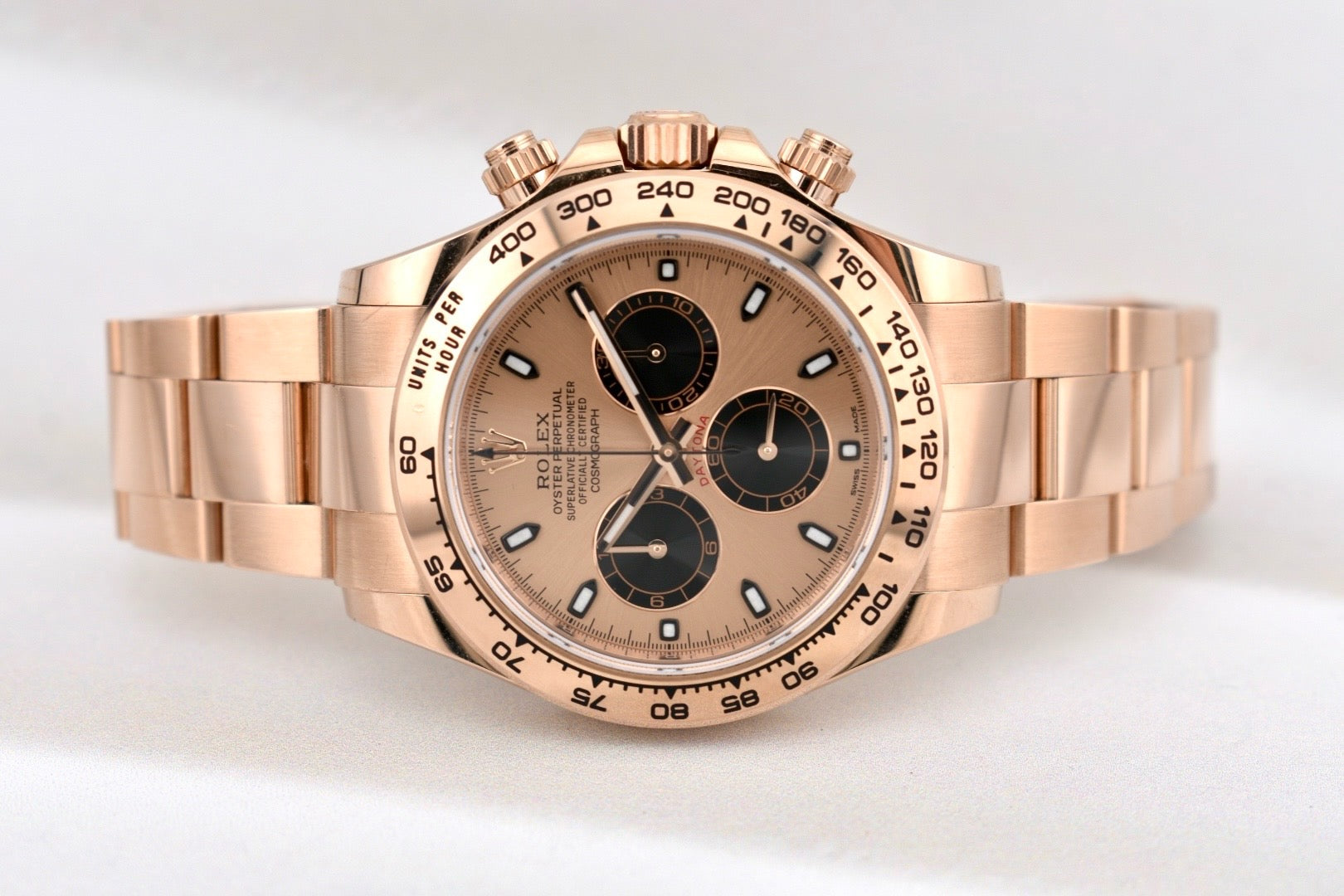 Rolex Cosmograph Daytona Everose Gold Sundust Panda Dial 116505 2020