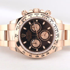 Rolex Cosmograph Daytona Rose Gold Black Index Dial 116505 2022