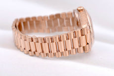 Rolex Day Date 36 Everose Gold Olive Dial 128235 2025