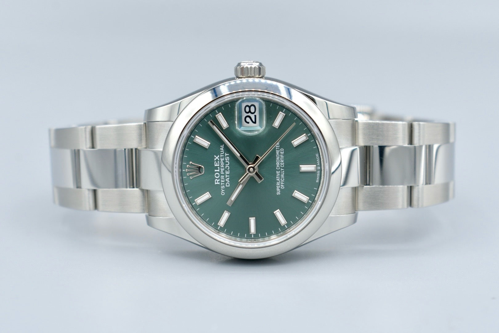 Rolex Datejust 31 Mint Green Index Dial 278240 2024