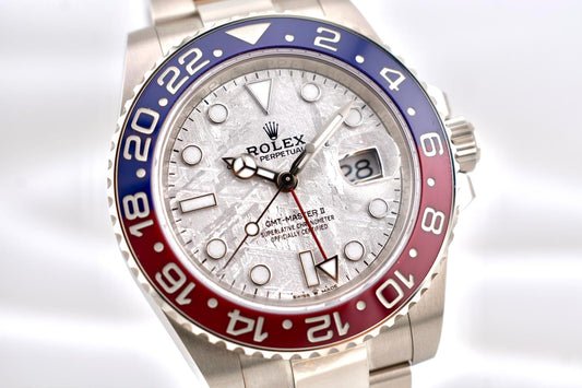 Rolex GMT Master II Pepsi Meteorite Dial 126719BLRO 2025