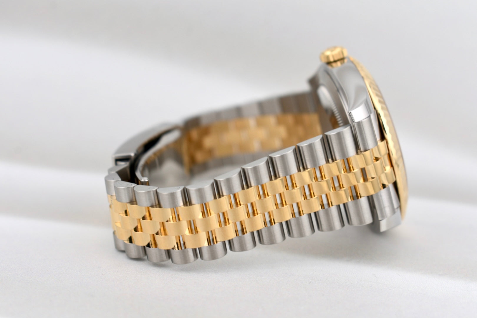 Rolex Datejust 41 Two Tone Yellow Gold Black Diamond Dial 126333 2025