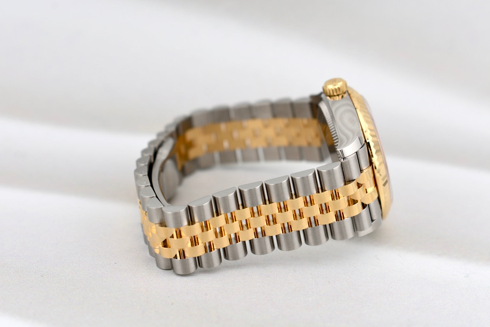 Rolex Datejust 31 Two Tone Yellow Gold Champagne Diamond Dial 278273 2025