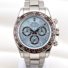 Rolex Cosmograph Daytona Platinum Ice Blue Baguette Dial 126506 2026