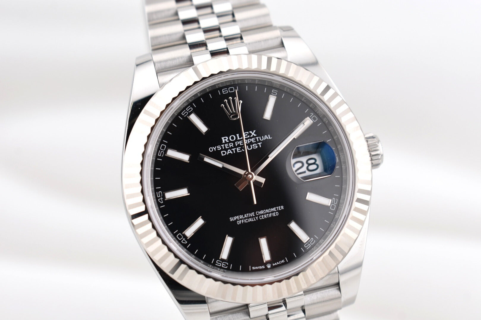 Rolex Datejust 41 Black Index Dial 126334 2026