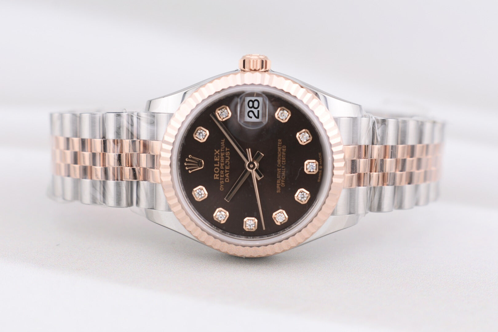 Rolex Datejust 31 Two Tone Chocolate Diamond Dial 278271 2025
