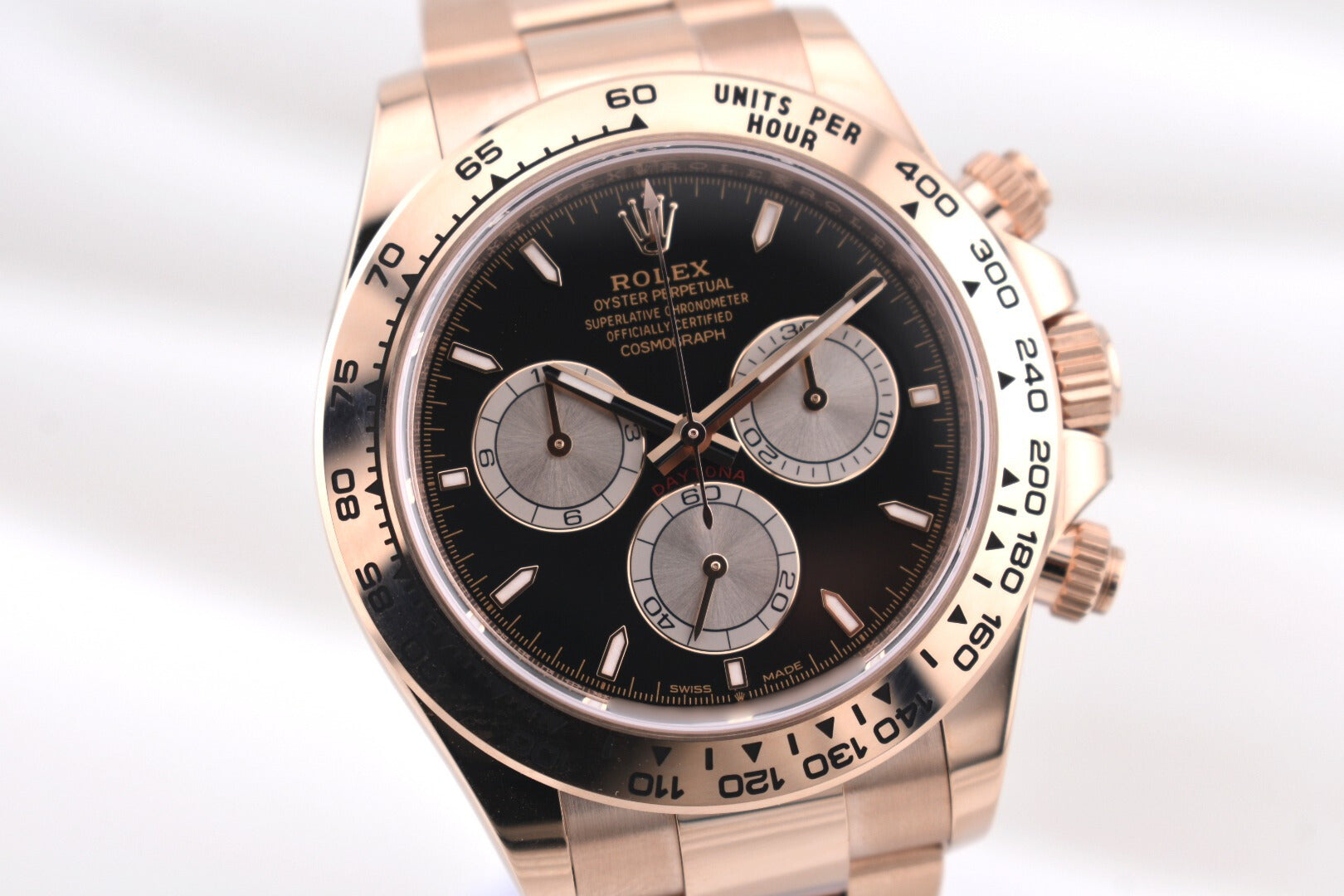 Rolex Cosmograph Daytona Rose Gold Black Dial 126505 2025