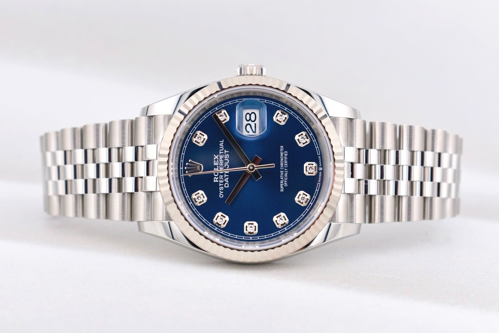 Rolex Datejust 36 Blue Diamond Dial 126234 2025