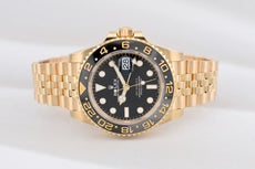 Rolex GMT Master II Yellow Gold Black Dial 126718GRNR 2024