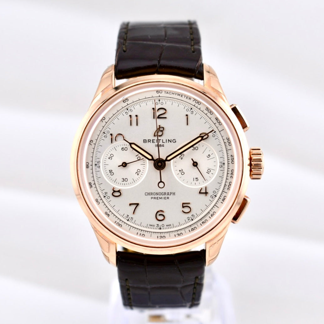 Breitling Premier B09 Chronograph 40 Silver Dial RB0930 2024