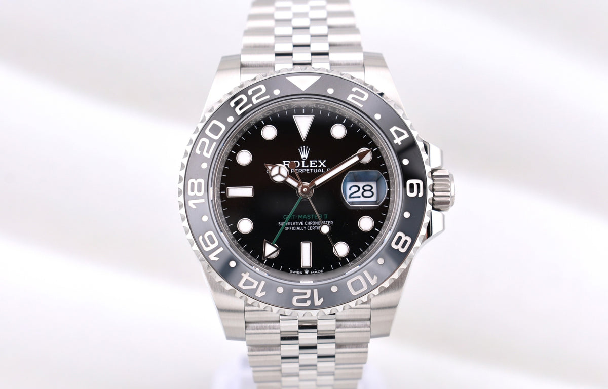 Rolex GMT Master II Bruce Wayne Jubilee Band 126710GRNR 2026