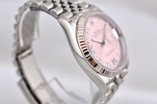 Rolex Datejust 36 Pink Roman Diamond VI and IX Dial 126234 2025