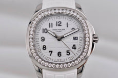 Patek Philippe Aquanaut Luce Factory Diamond Bezel White Dial 5267/200A-010 2022