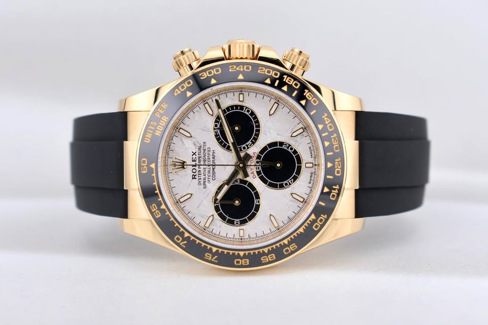 Rolex Cosmograph Daytona Meteorite Dial Yellow Gold Oysterflex 126518LN 2025