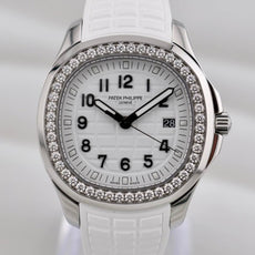 Patek Philippe Aquanaut Luce Factory Diamond Bezel White Dial 5267/200A-010 2022