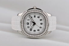 Patek Philippe Aquanaut Luce Factory Diamond Bezel White Dial 5267/200A-010 2022