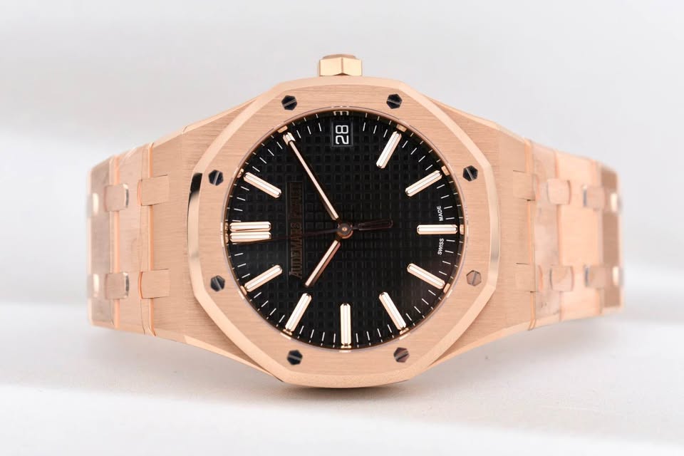 Audemars Piguet Royal Oak Black Dial Rose Gold 15510OR 2023