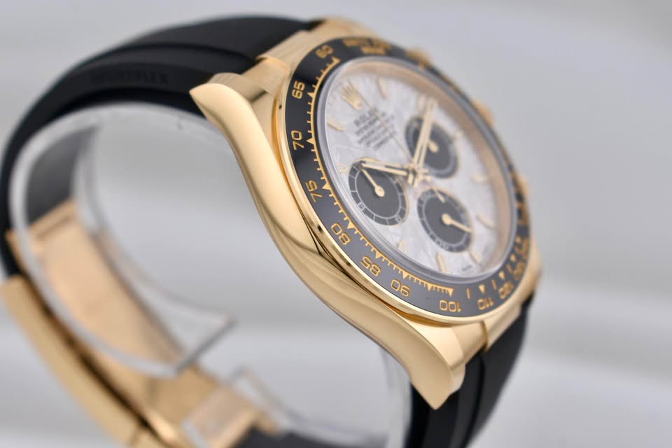 Rolex Cosmograph Daytona Meteorite Dial Yellow Gold Oysterflex 126518LN 2025