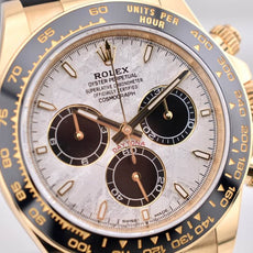 Rolex Cosmograph Daytona Meteorite Dial Yellow Gold Oysterflex 126518LN 2025