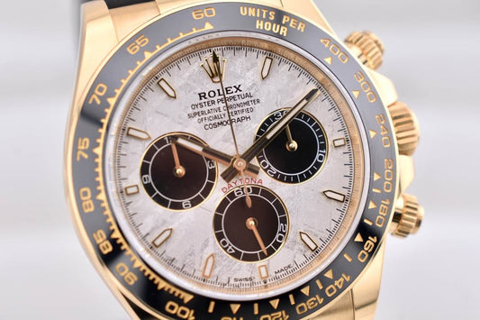 Rolex Cosmograph Daytona Meteorite Dial Yellow Gold Oysterflex 126518LN 2025