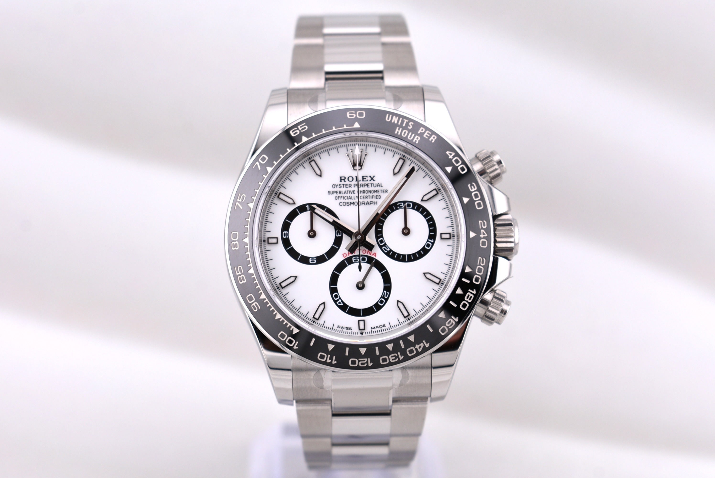 Rolex Cosmograph Daytona 'Panda' White Dial 126500LN 2026