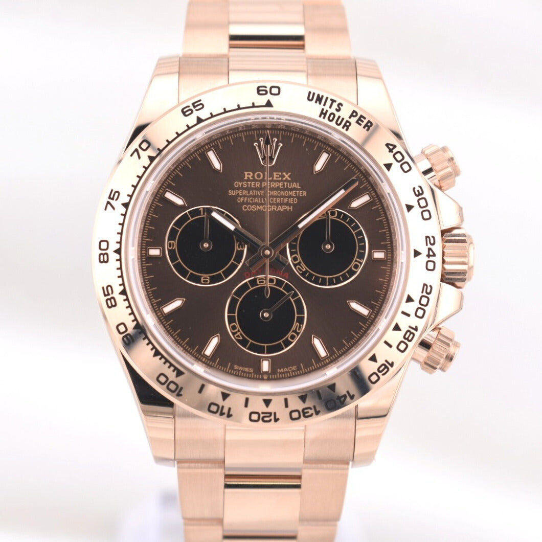 Rolex Cosmograh Daytona Rose Gold Chocolate Dial 126505 2026