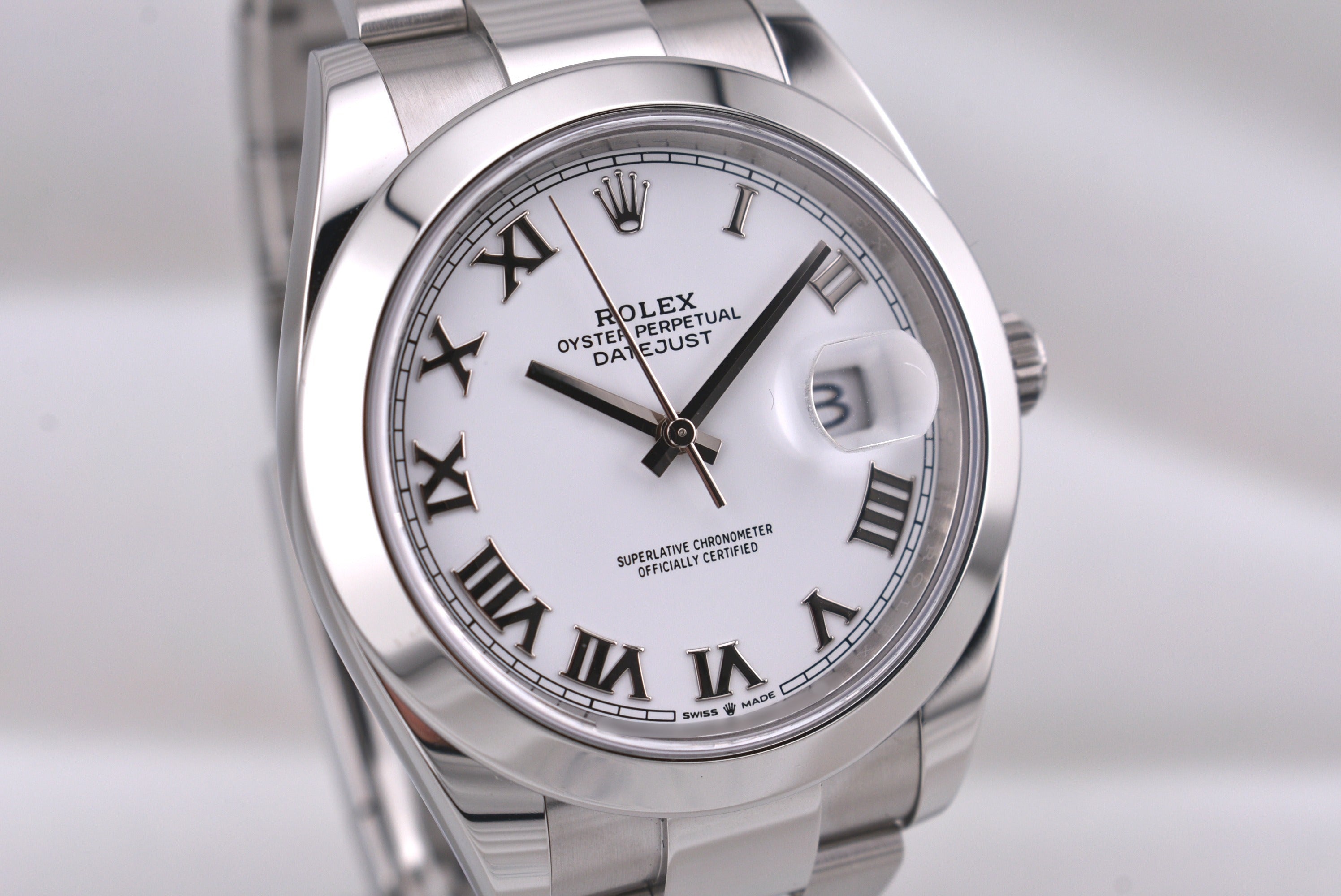 Rolex Datejust 41 White Roman 126300 2025