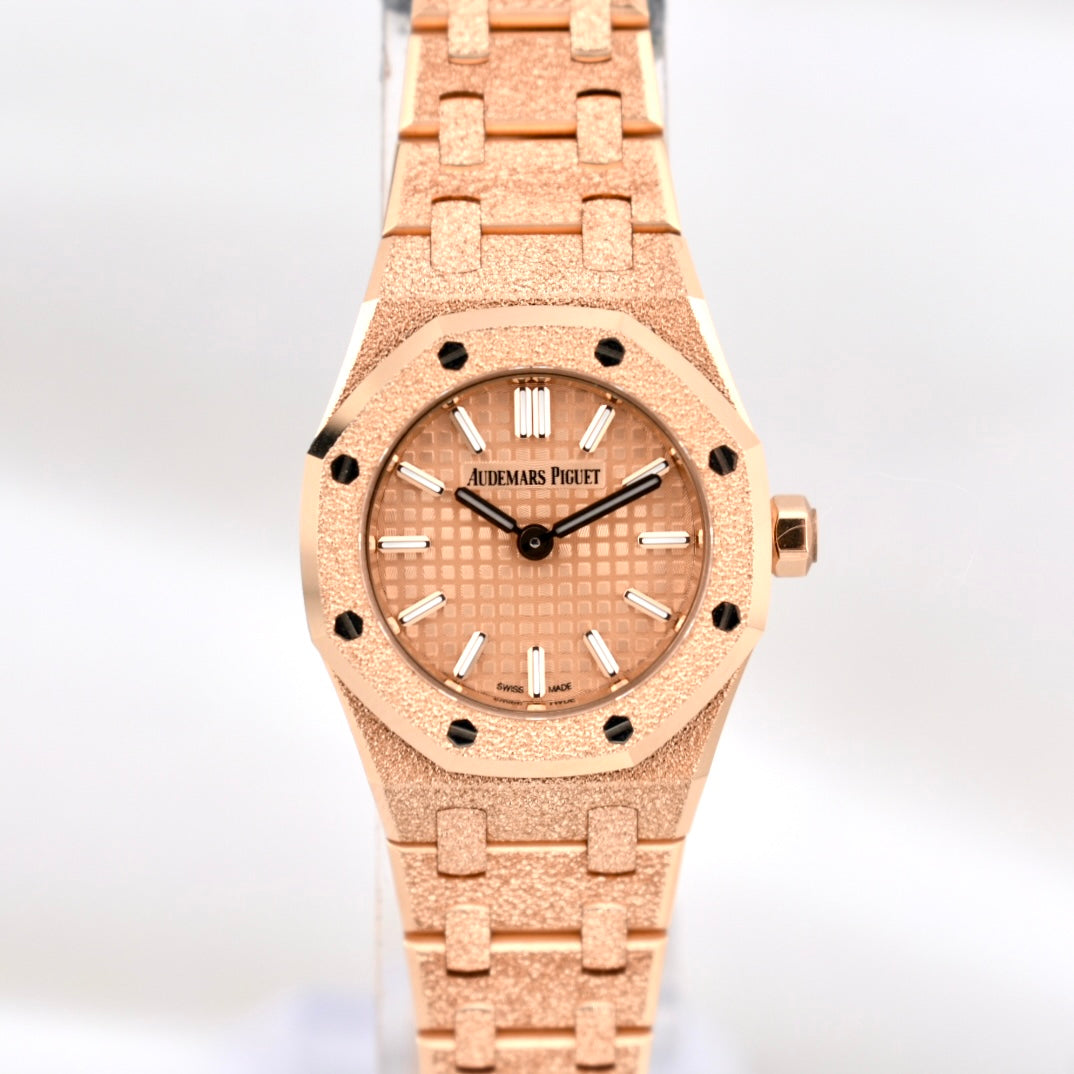 Audemars Piguet Mini Royal Oak Frosted Pink Gold 67630OR 2025