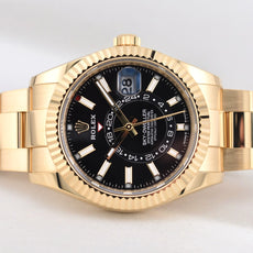 Rolex Sky Dweller Yellow Gold Black Dial 336938 2025