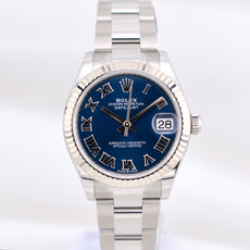 Rolex Datejust 31 Blue Roman Dial Oyster Band 278274 2025