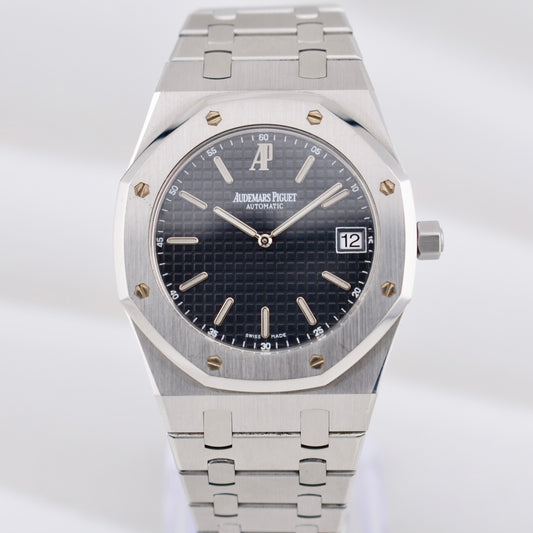 Audemars Piguet Royal Oak Jumbo Black Dial 15202ST 2002
