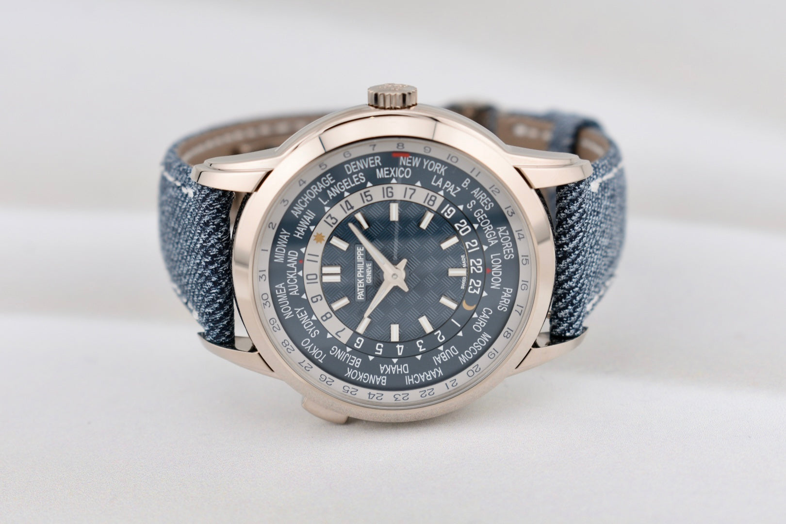 Patek Philippe World Time Date Complications White Gold 5330G-001 2025
