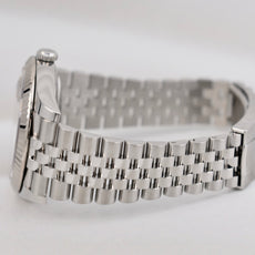 Rolex Datejust 41 Rhodium Grey Diamond Dial 126334 2021