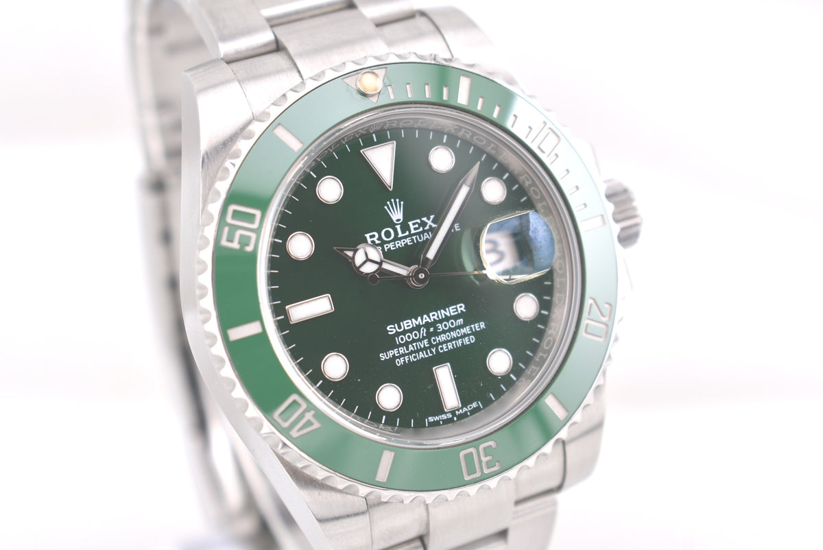 Rolex Submariner Date Hulk 116610LV 2019