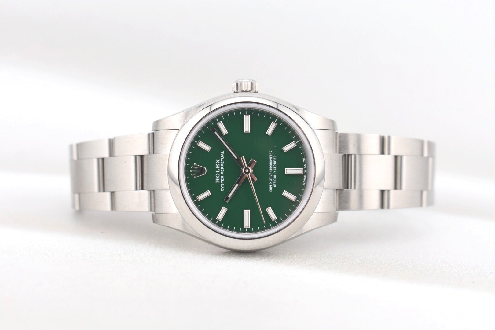 Rolex Oyster Perpetual 31 Green Dial 277200 2022