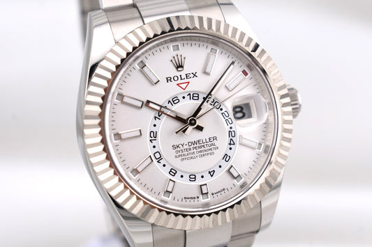 Rolex Sky Dweller White Dial Oyster Band 336934 2025