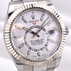 Rolex Sky Dweller White Dial Oyster Band 326934 2022