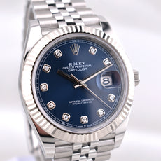 Rolex Datejust 41 Blue Diamond Dial 126334 2026
