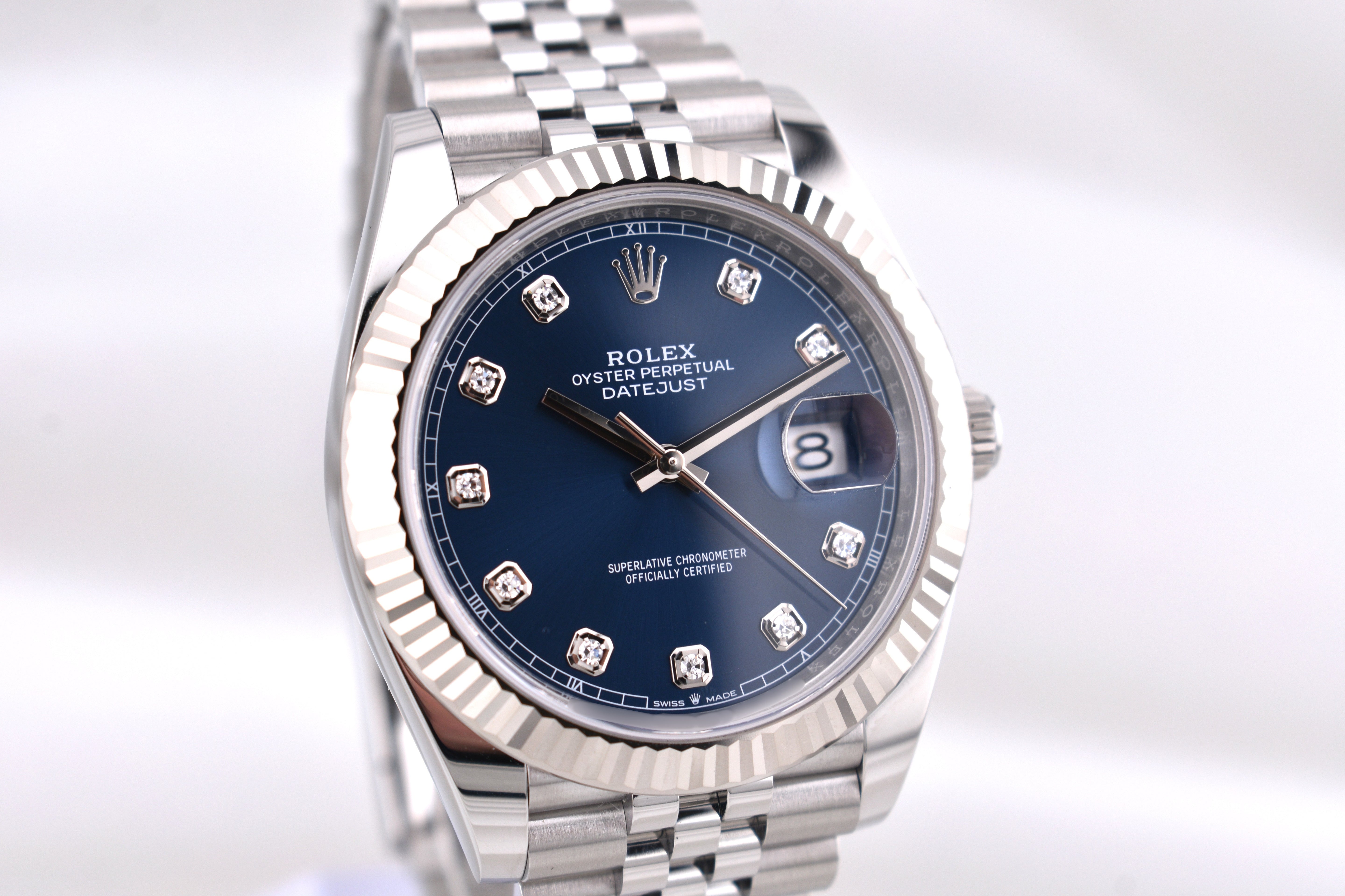 Rolex Datejust 41 Blue Diamond Dial 126334 2026