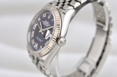 Rolex Datejust 36 Aubergine Purple Diamond Roman Numeral Dial 126234 2022