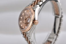 Rolex Datejust 31 Two Tone Everose Gold Pink Sundust Diamond Dial 278271 2025