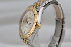 Rolex Datejust 41 Two Tone Yellow Gold Silver Dial 126333 2025