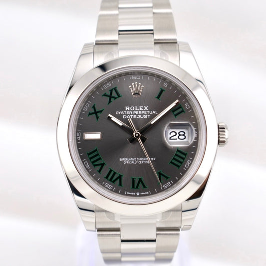 Rolex Datejust 41 'Wimbledon' Dial 126300 2024