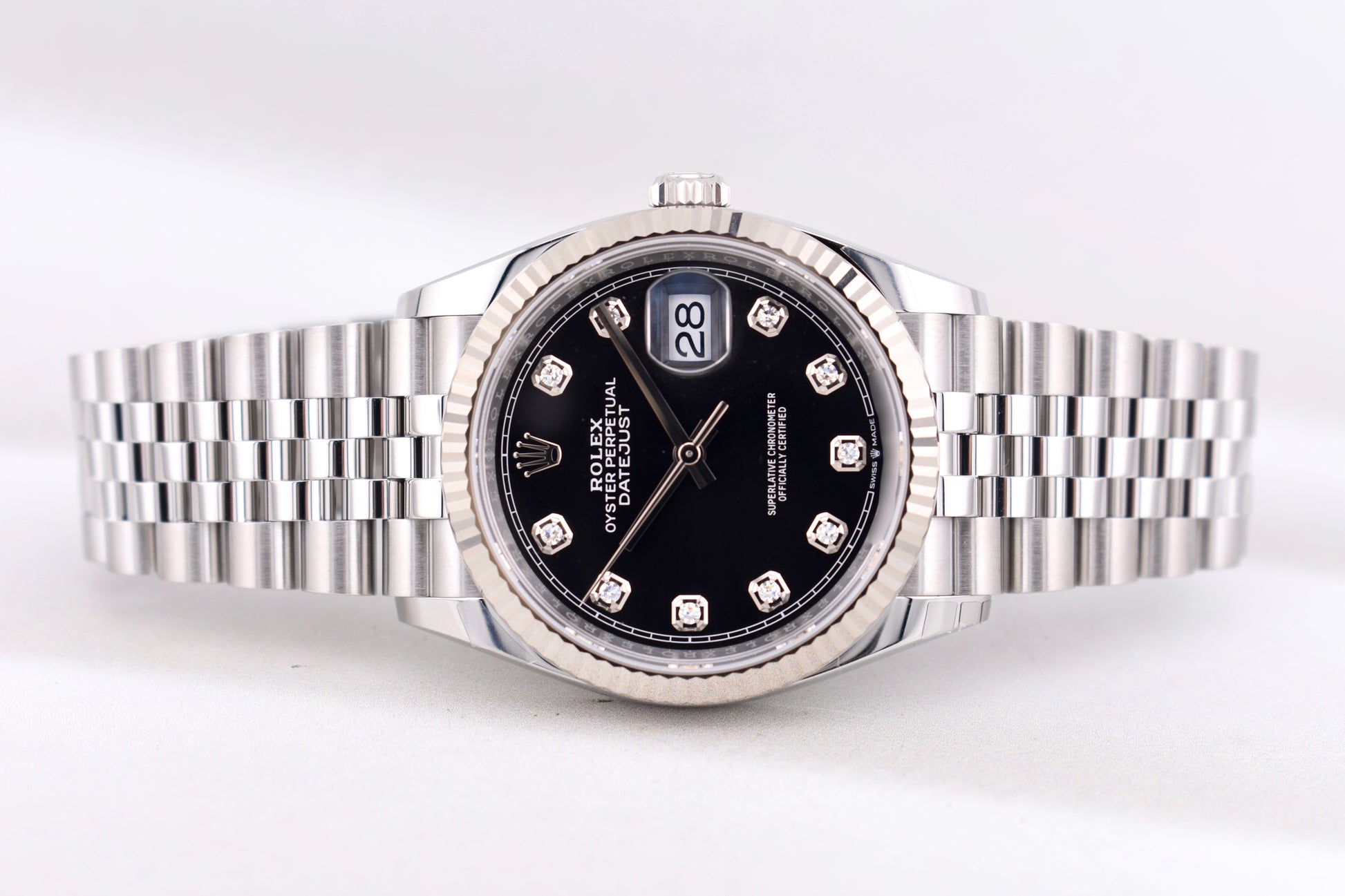 Rolex Datejust 36 Black Diamond Dial 126234 2026